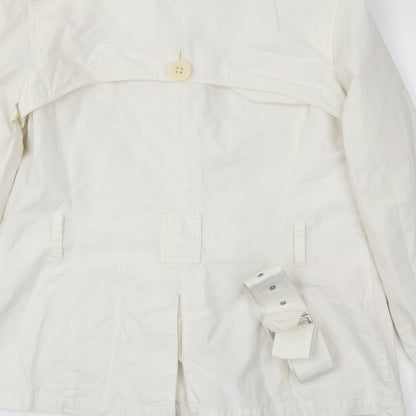 M&S Womens Ivory   Jacket Coat Size 14