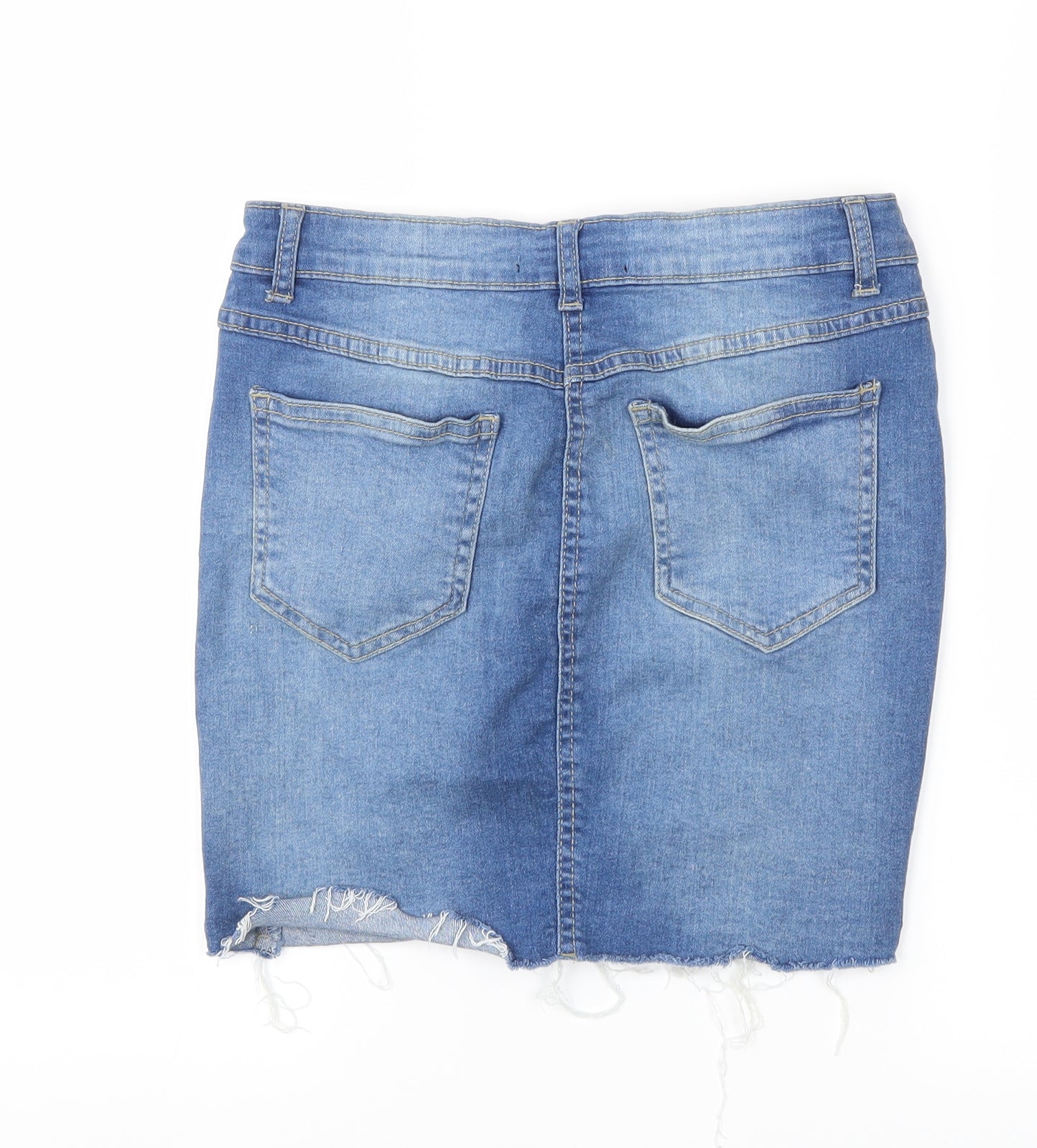 PARISIAN  Womens Blue   A-Line Skirt Size 10