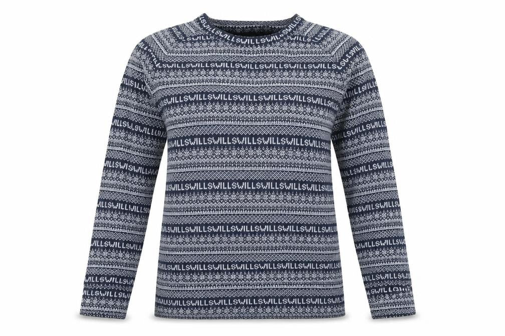 Womens UK Size 8 Jack Wills Blue Pullover Sweatshirt