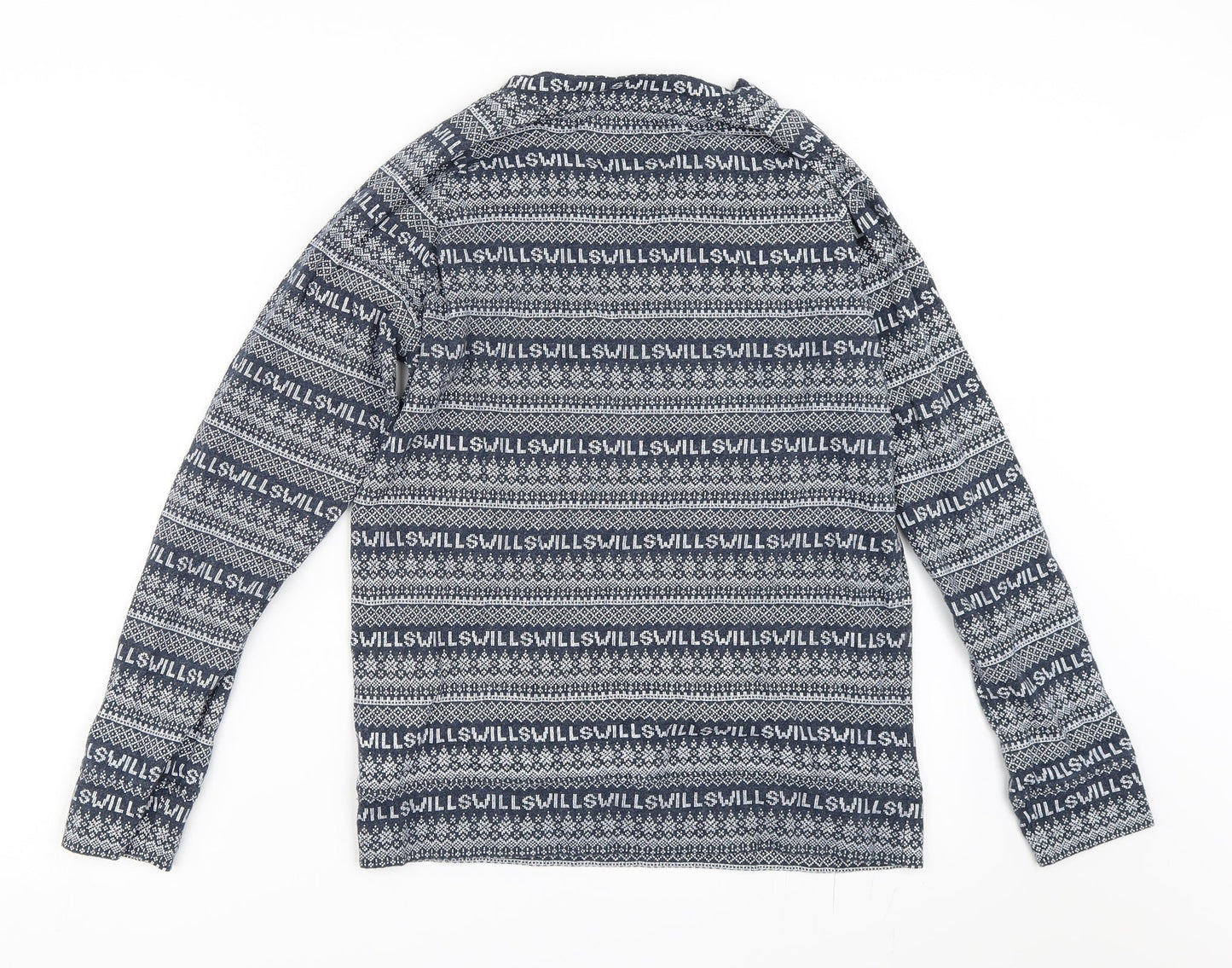 Womens UK Size 8 Jack Wills Blue Pullover Sweatshirt