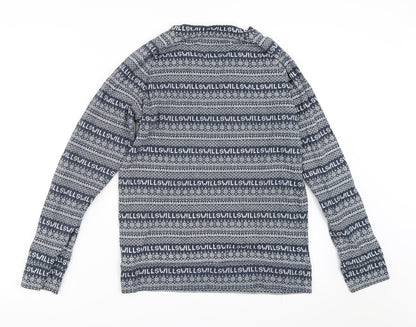 Womens UK Size 8 Jack Wills Blue Pullover Sweatshirt