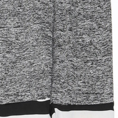 Womens UK Size S Preworn  Capri Grey Leggings