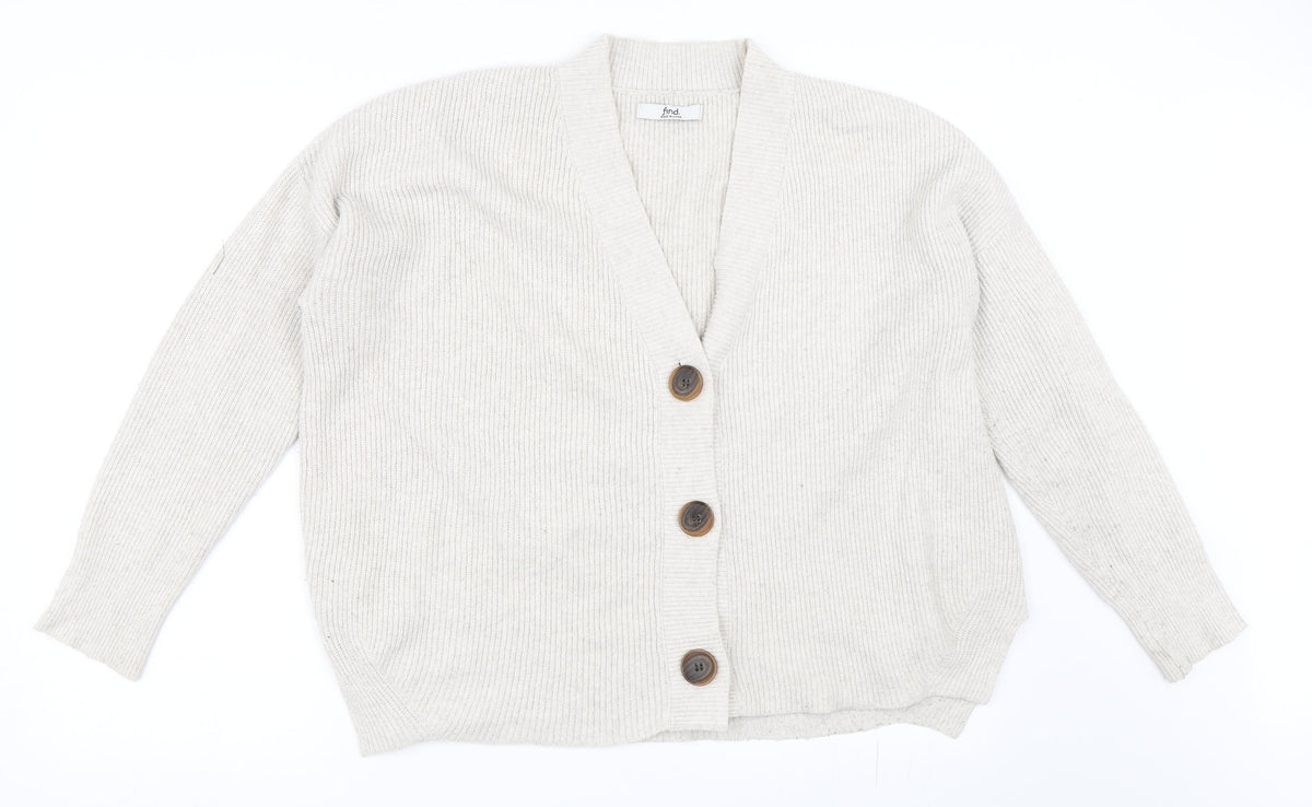 Find Womens Beige   Pullover Jumper Size M
