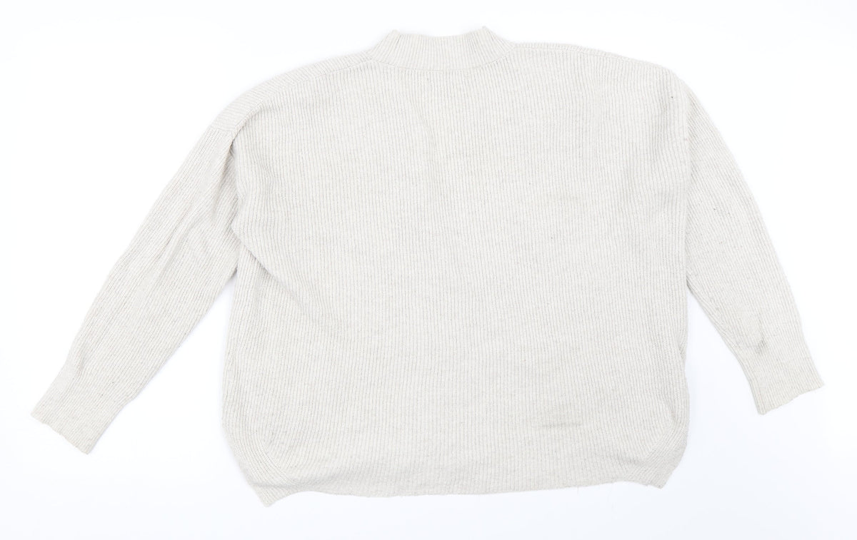 Find Womens Beige   Pullover Jumper Size M