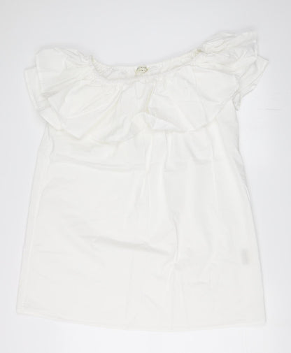 Millenium Womens White   Shift  Size M