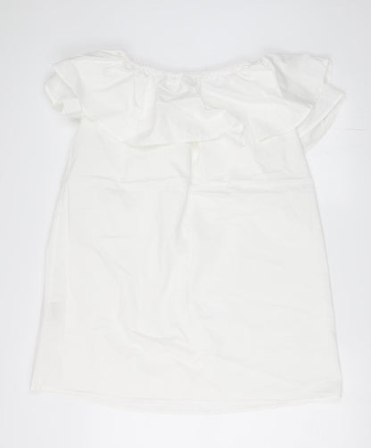 Millenium Womens White   Shift  Size M
