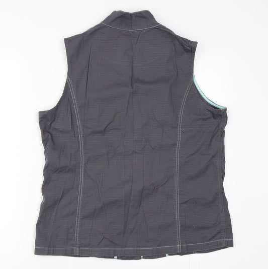 DASH Womens Grey   Jacket Waistcoat Size 14