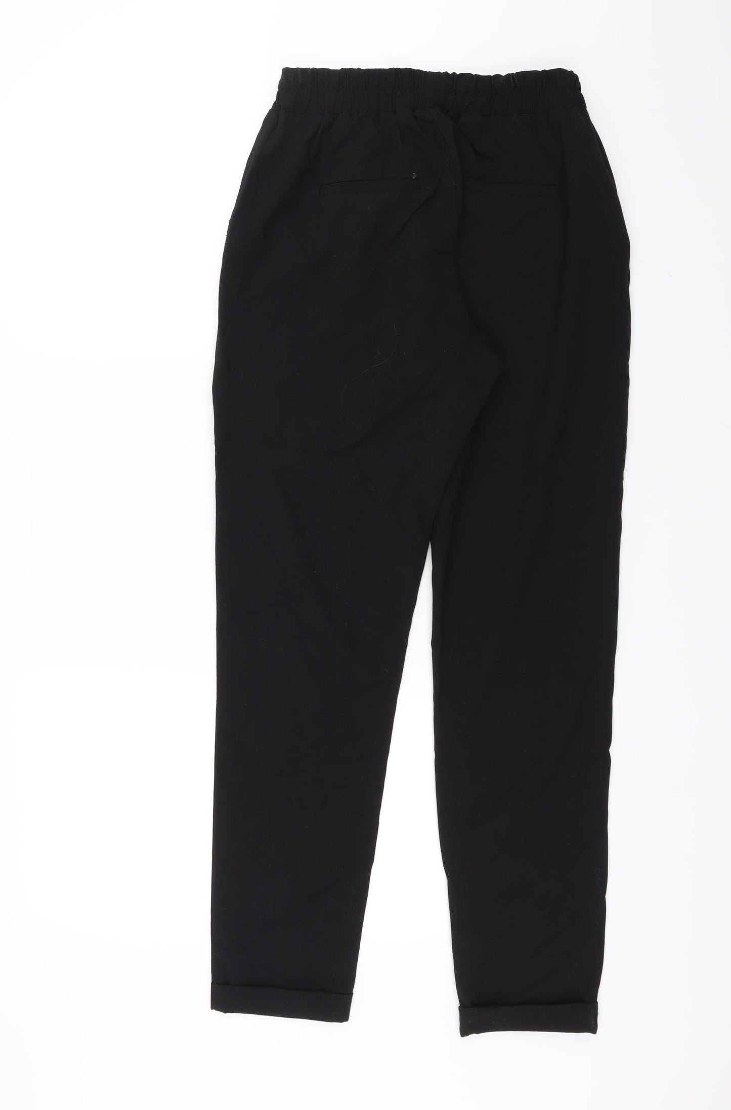 Womens UK Size XS Noisy may Regular Fit  Black Trousers