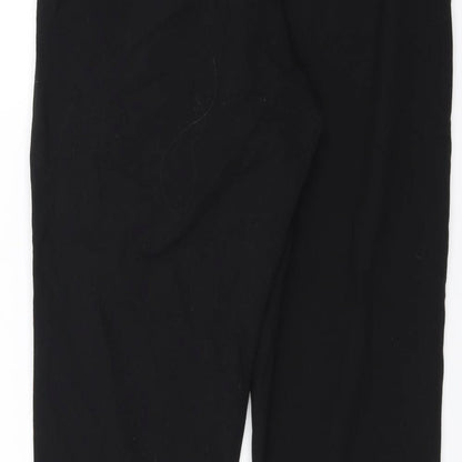 Womens UK Size XS Noisy may Regular Fit  Black Trousers