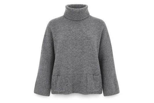 Savida Womens Grey   Pullover Jumper Size M