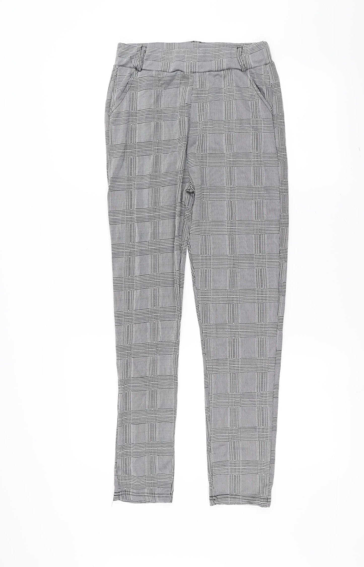 Womens UK Size XL Preworn Extra-Slim Fit  Grey Trousers