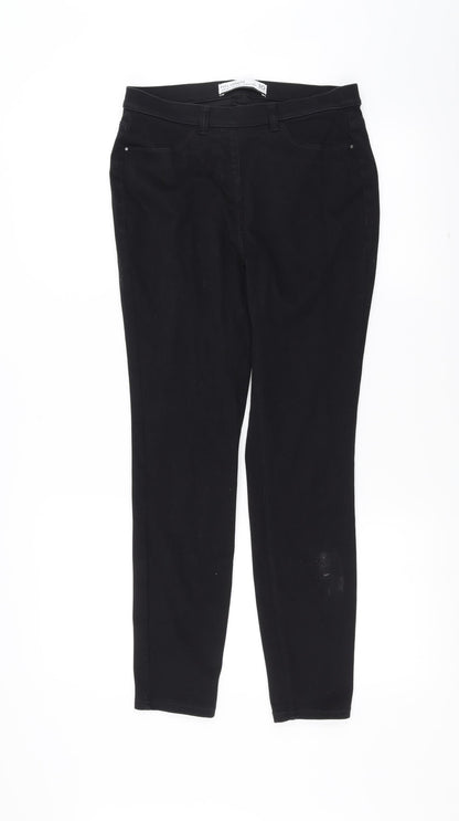 Womens UK Size 10 Preworn Extra-Slim Fit Jegging Black Jeans