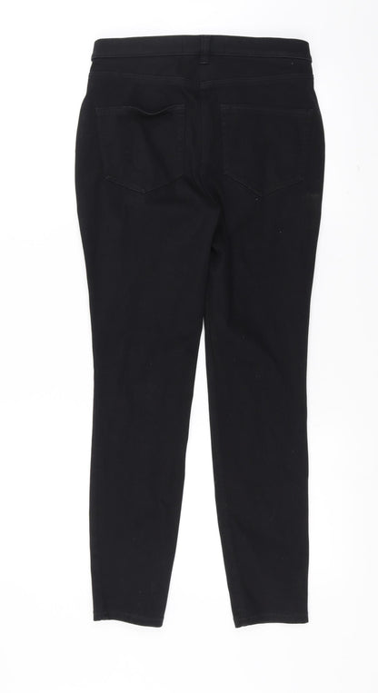 Womens UK Size 10 Preworn Extra-Slim Fit Jegging Black Jeans