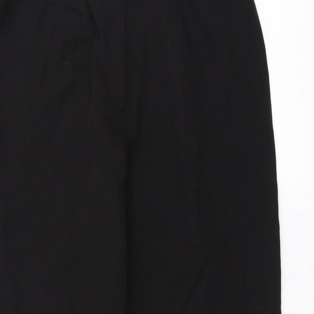 Womens UK Size 12 VINCI Regular Fit  Black Trousers