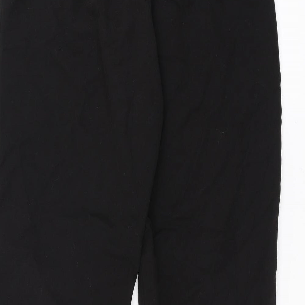 Womens UK Size 12 VINCI Regular Fit  Black Trousers
