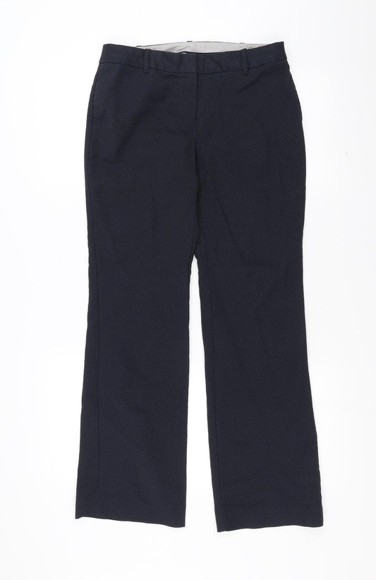 Womens UK Size 8 NEXT Regular Fit  Blue Trousers