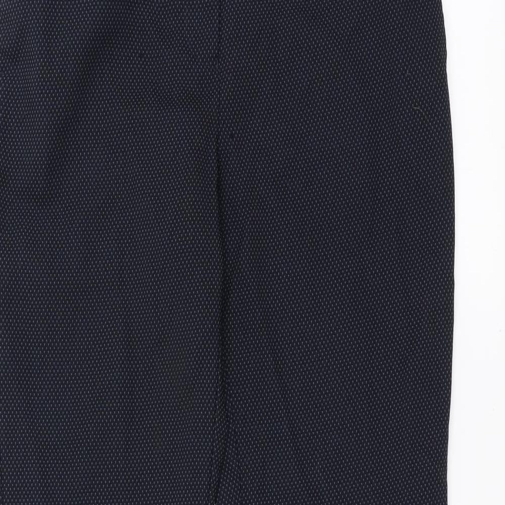 Womens UK Size 8 NEXT Regular Fit  Blue Trousers