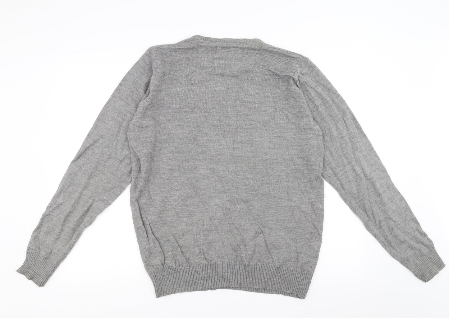 industrialize Mens Grey   Pullover Jumper Size M