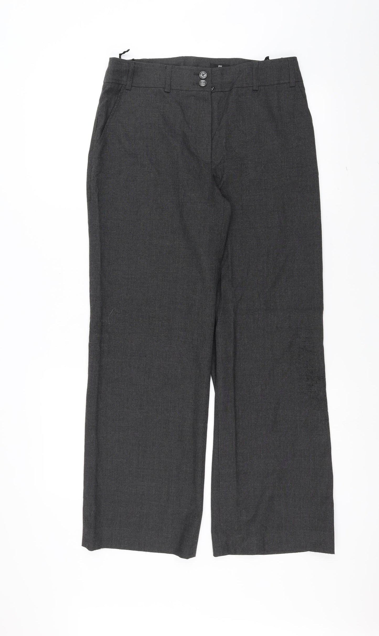 Womens UK Size 32 in Lebek Regular Fit  Grey Trousers