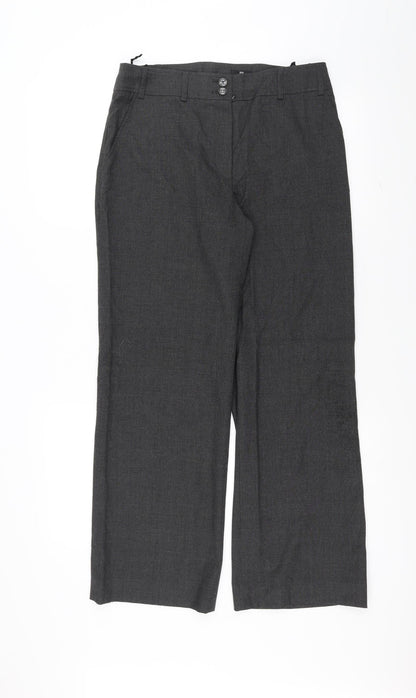 Womens UK Size 32 in Lebek Regular Fit  Grey Trousers