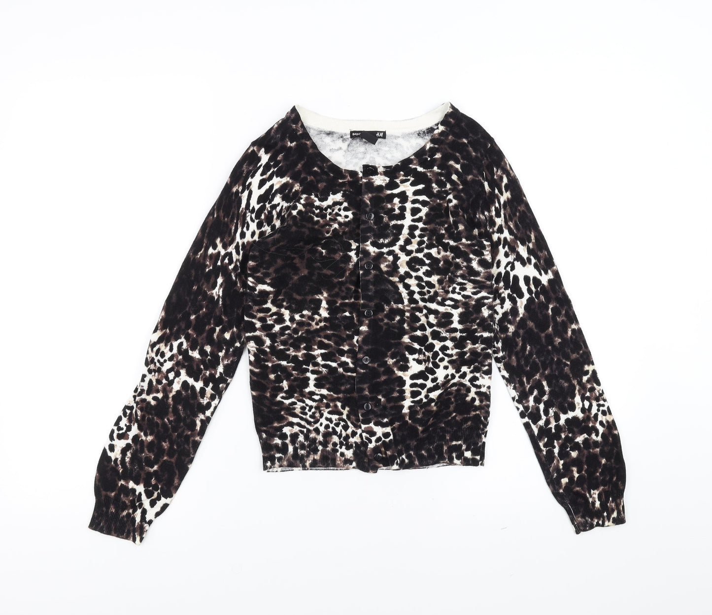 H&M Womens Brown   Cardigan Jumper Size XS