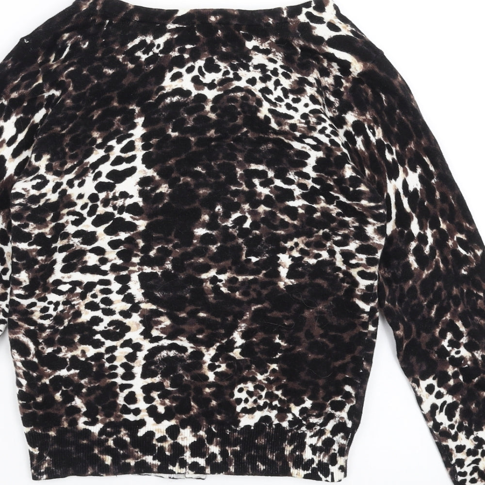 H&M Womens Brown   Cardigan Jumper Size XS