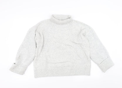 Topshop Womens Grey   Pullover Jumper Size S