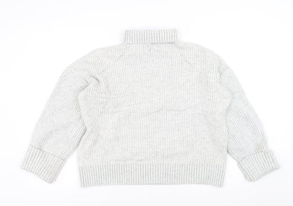 Topshop Womens Grey   Pullover Jumper Size S