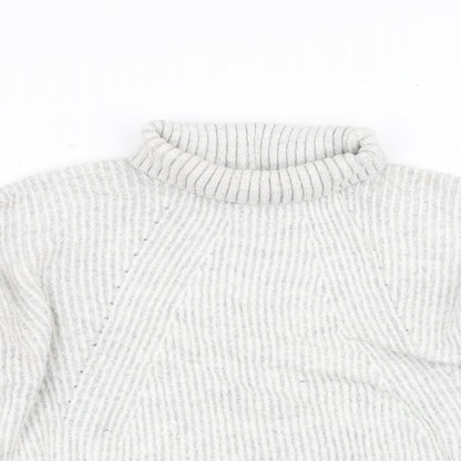 Topshop Womens Grey   Pullover Jumper Size S