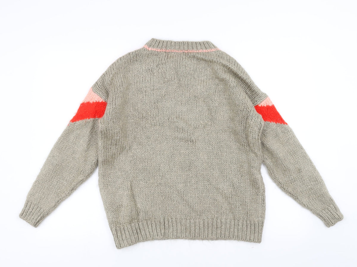 Next Womens Beige   Pullover Jumper Size M