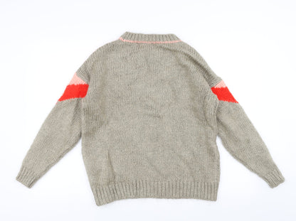 Next Womens Beige   Pullover Jumper Size M