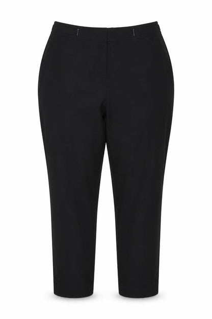 Womens UK Size 18 Evans Regular Fit  Black Trousers