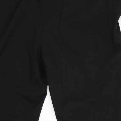Evans Womens Black   Trousers  Size 18 L23 in