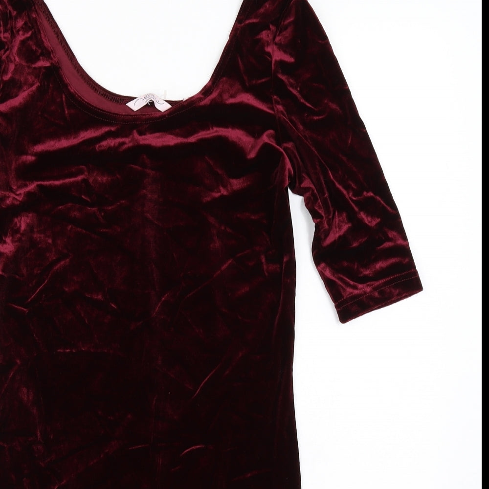 New Look Womens Purple   Bodycon  Size 12