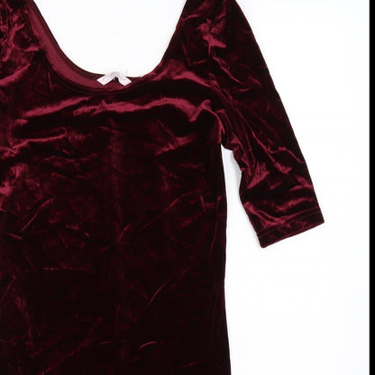 New Look Womens Purple   Bodycon  Size 12