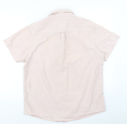 Primark Mens Pink    Button-Up Size L