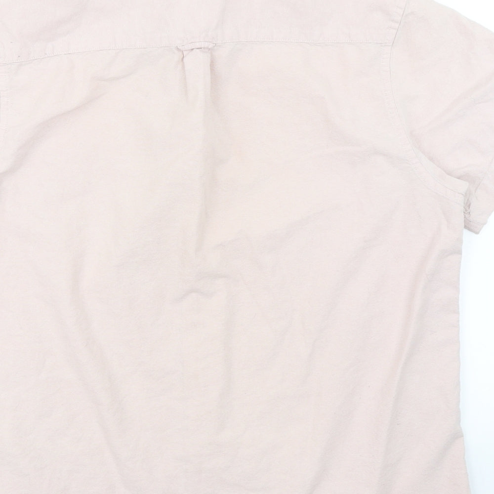 Primark Mens Pink    Button-Up Size L