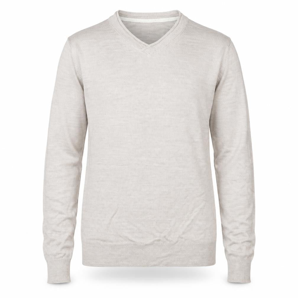 Mens UK Size S Industrialize Beige Pullover Jumper