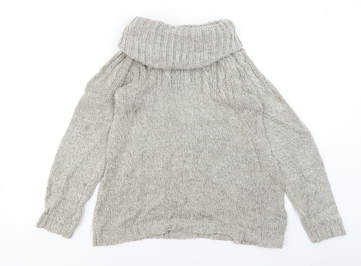 Tu Womens Beige   Pullover Jumper Size 10