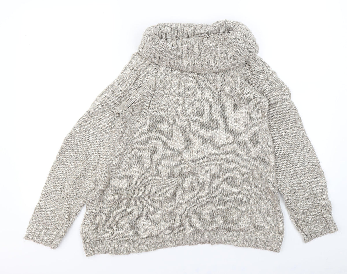 Tu Womens Beige   Pullover Jumper Size 10