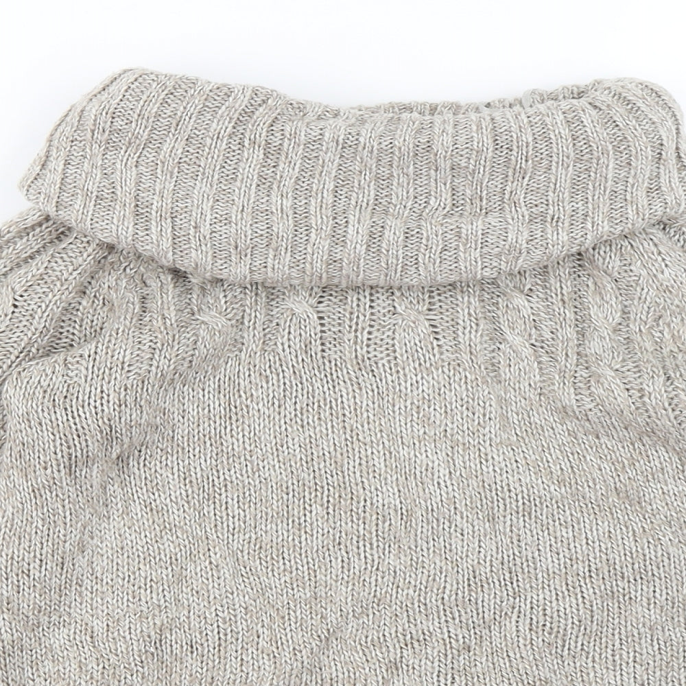 Tu Womens Beige   Pullover Jumper Size 10