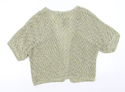 Atmosphere Womens Yellow   Cardigan Jumper Size M