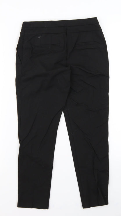 M&S Girls Black   Chino Trousers Size 9-10 Years