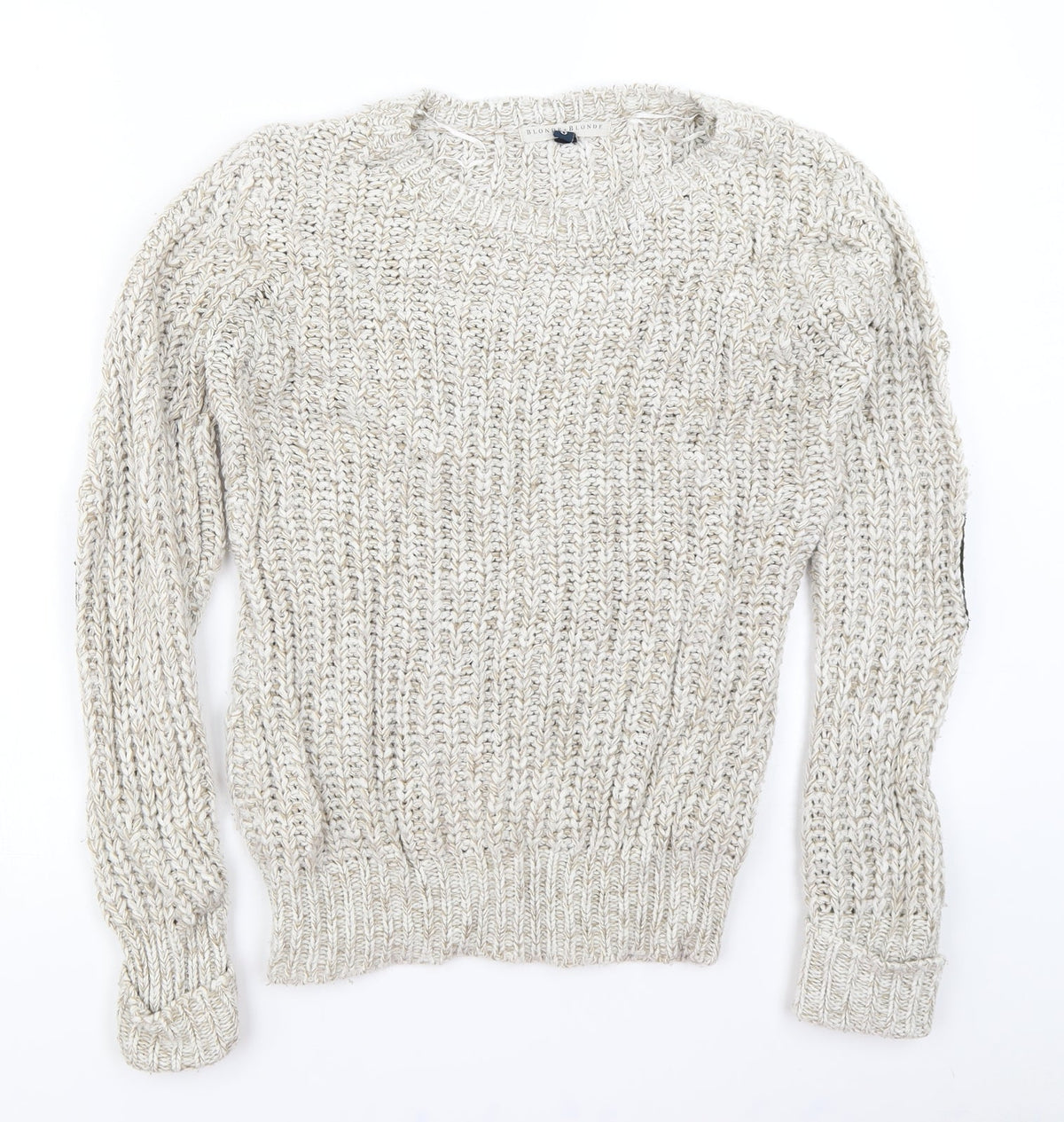 Blonde + Blonde Womens Beige   Pullover Jumper Size 8