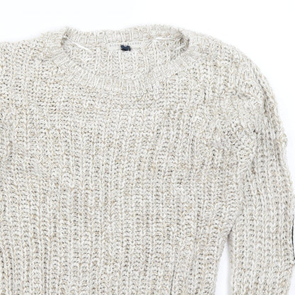 Blonde + Blonde Womens Beige   Pullover Jumper Size 8