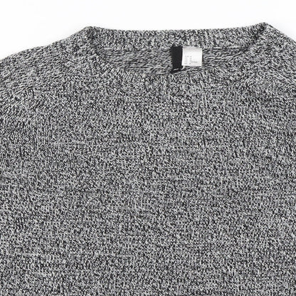 Divided Womens Grey   Pullover Jumper Size M