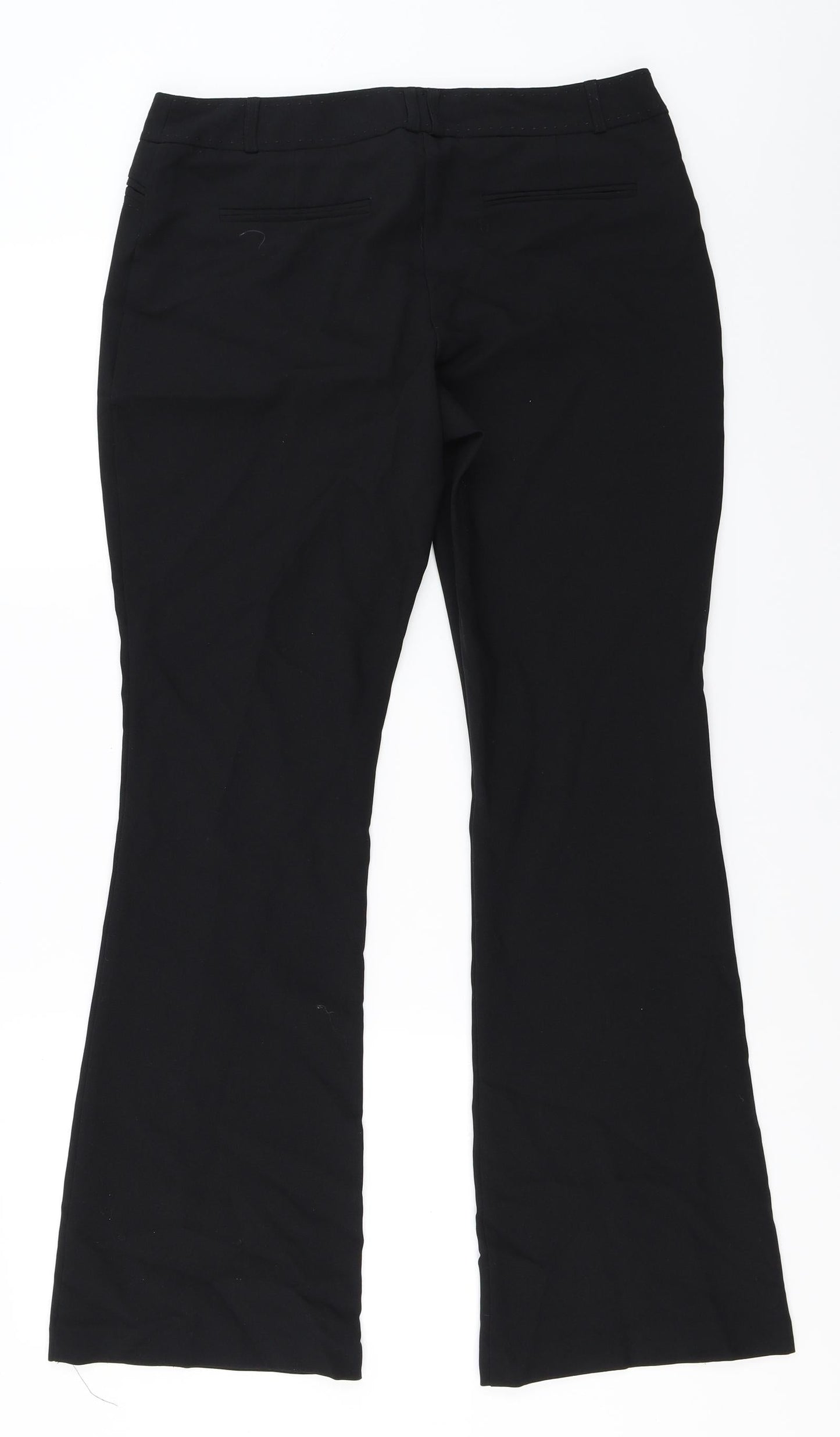 Womens UK Size 10 Atmosphere Regular Fit  Black Trousers