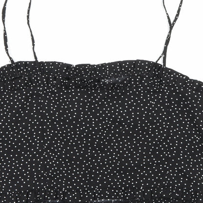 Womens UK Size 14 New Look Black Camisole Tank
