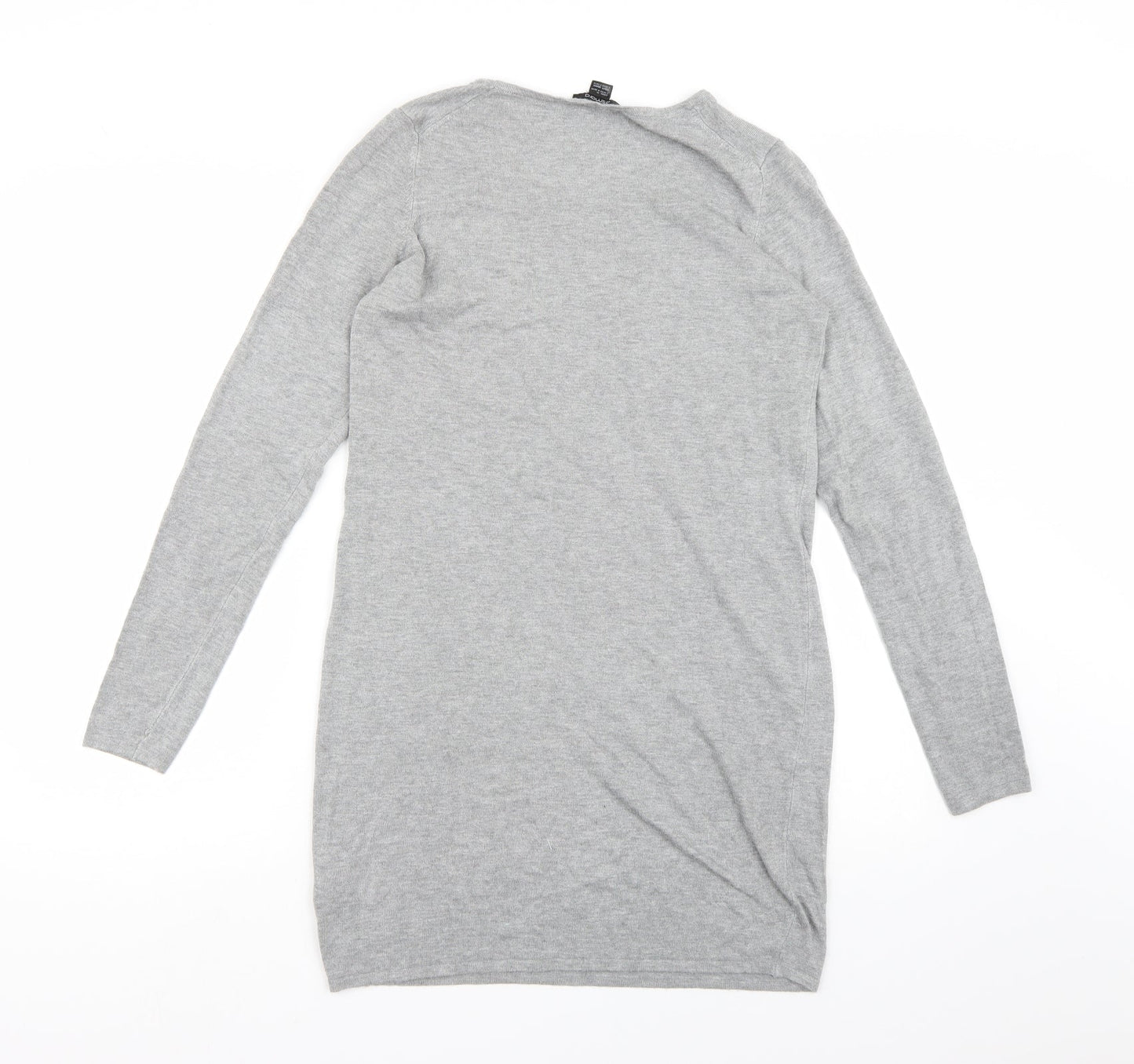 ESMARA Womens Grey  Knit Jumper Dress  Size 10