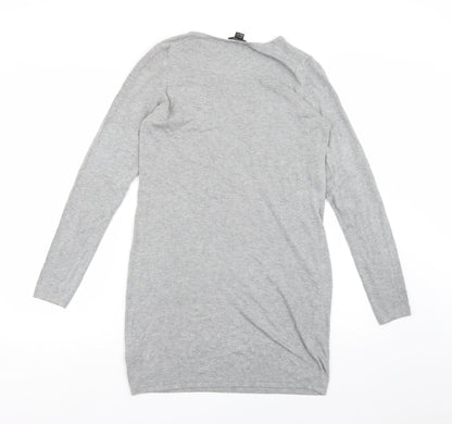 ESMARA Womens Grey  Knit Jumper Dress  Size 10